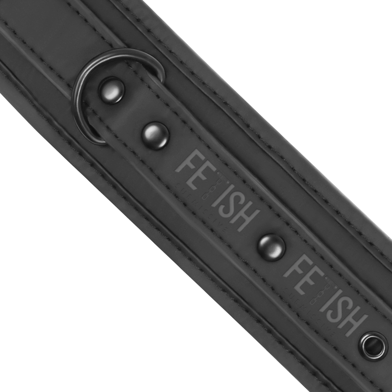 FETISH SOUMISSIVE - ENSEMBLE DE MENOTTES POUR MAINS ET CHEVILLES AVEC DOUBLURE EN NOPRÈNE