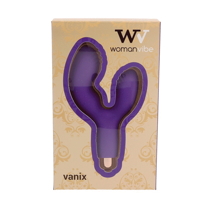 WOMANVIBE - STIMULATEUR VIBRATEUR EN SILICONE VANIX