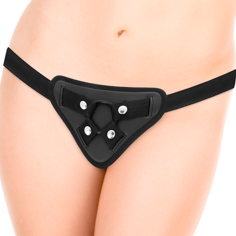 X RAY - HARNAIS AVEC ANNEAUX EN SILICONE
