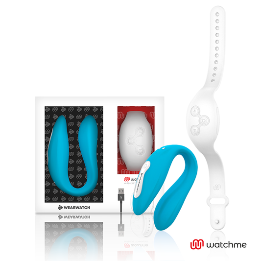 WEARWATCH - WATCHME VIBRATEUR DOUBLE TECHNOLOGIE INDIGO/SNOW