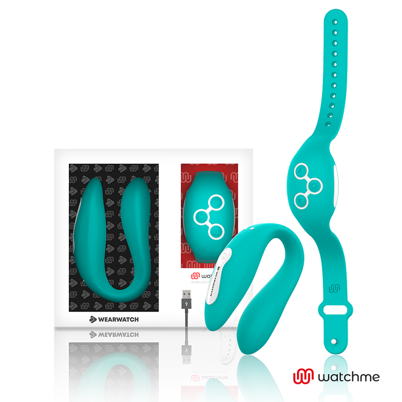 WEARWATCH - VIBRATEUR WATCHME DOUBLE TECHNOLOGIE VERT CLAIR
