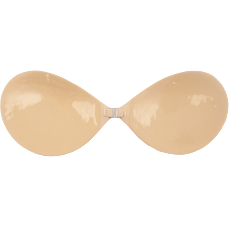 BYE-BRA - SOUTIEN-GORGE INVISIBLE NOIR COUPE A