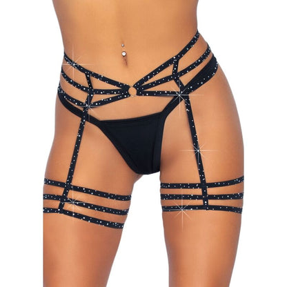 LEG AVENUE - BRACELETS STRASS, TAILLE UNIQUE