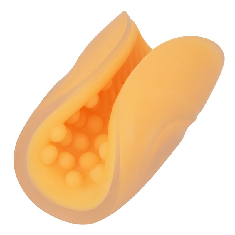 CALEXOTICS - MASTURBATEUR À GRIP EN BILLES ORANGE