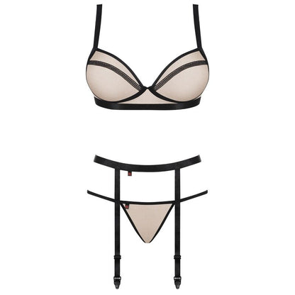 OBSESSIVE - ENSEMBLE NUDELIA TROIS PIÈCES S/M