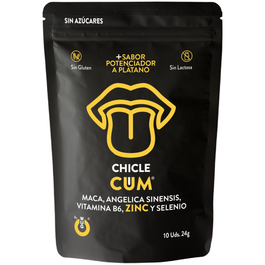 WUG SEX SENSE - AUGMENTATION DE L'ÉJACULATION DE SPERME GOMME ET SPERME SAVEUR BANANE 10 UNITÉS