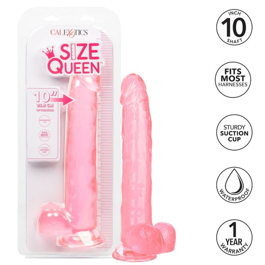 CALEXOTICS - GODE QUEEN TAILLE ROSE 25,5 CM