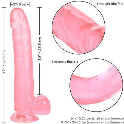 CALEXOTICS - GODE QUEEN TAILLE ROSE 25,5 CM