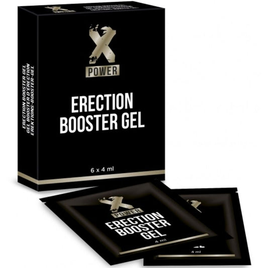 XPOWER - GEL BOOSTER D'ÉRÉTION 6 X 4 ML