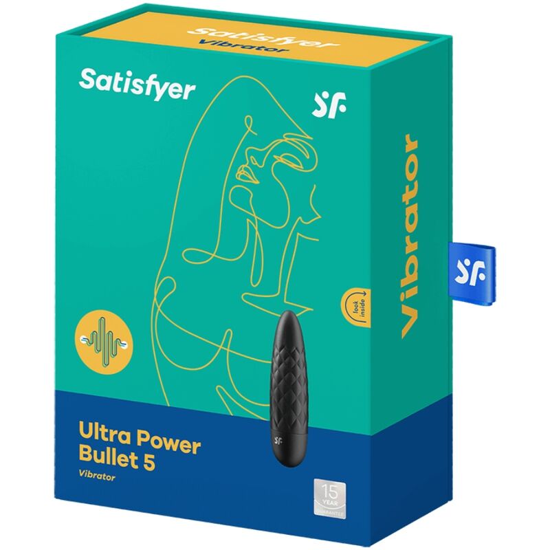 SATISFYER - BULLET ULTRA POWER 5 NOIR