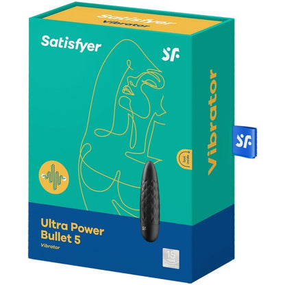 SATISFYER - BULLET ULTRA POWER 5 NOIR