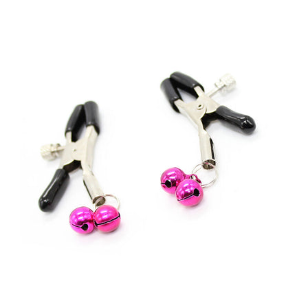 OHMAMA FETISH - PINCES À METELIER AVEC CLOCHE ROSE