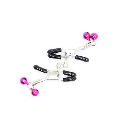 OHMAMA FETISH - PINCES À METELIER AVEC CLOCHE ROSE