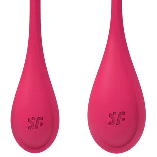 SATISFYER - ENSEMBLE D'ENTRAÎNEMENT YONI POWER 1 ROUGE