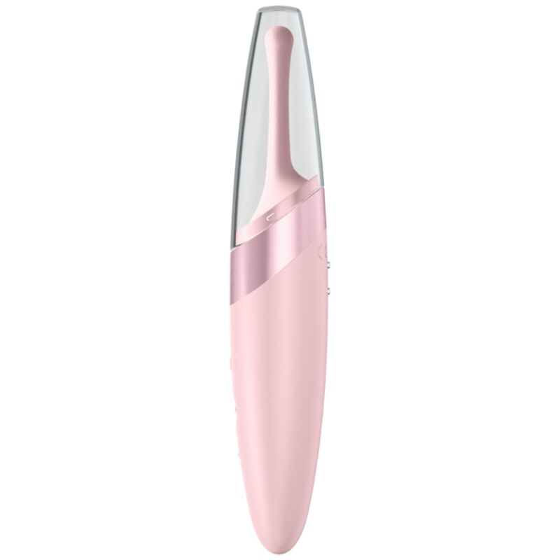 SATISFYER - VIBRATEUR À POINTE DE CLIT ROSE TWIRLING DELIGHT