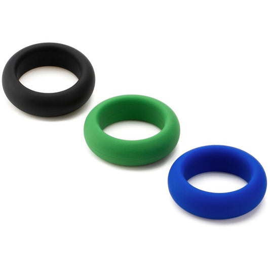 JE JOUE - ENSEMBLE D'ANNEAU PÉNIS EN SILICONE