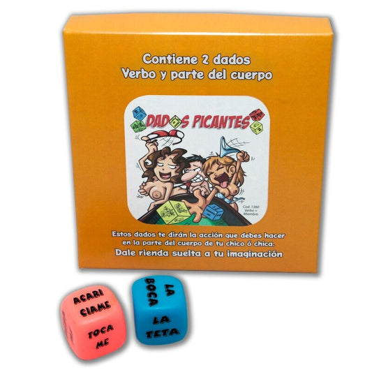 DIABLO PICANTE - 2 JEU D'ACTION DÉS ET PARTIE DU CORPS