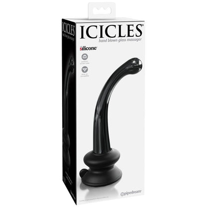 GLAÇONS - GODE EN VERRE N. 87 AVEC VENTOUSE