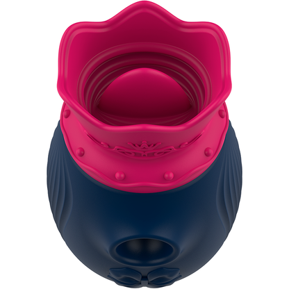 INTENSE - STIMULATEUR DE CLIT 10 FRÉQUENCES DE LÉCHAGE ET D'ASPIRATION - BLEU