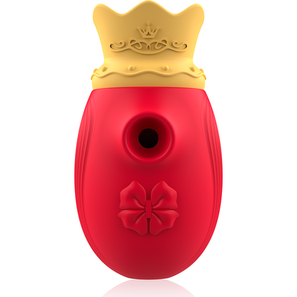 INTENSE - STIMULATEUR DE CLIT 10 FRÉQUENCES DE LÉCHAGE ET D'ASPIRATION - ROUGE