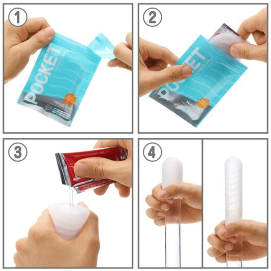 TENGA - MASTURBADORE DE POCHE BRUME DE CRISTAL