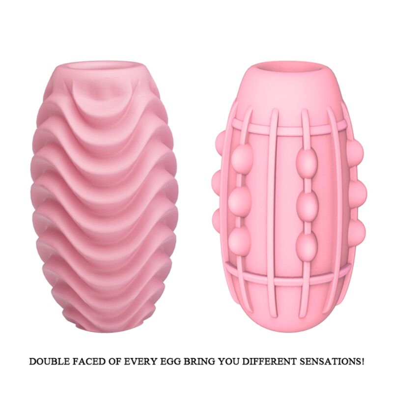 PRETTY LOVE - OEUF MASTURBATEUR ROSE DOUBLE FACE