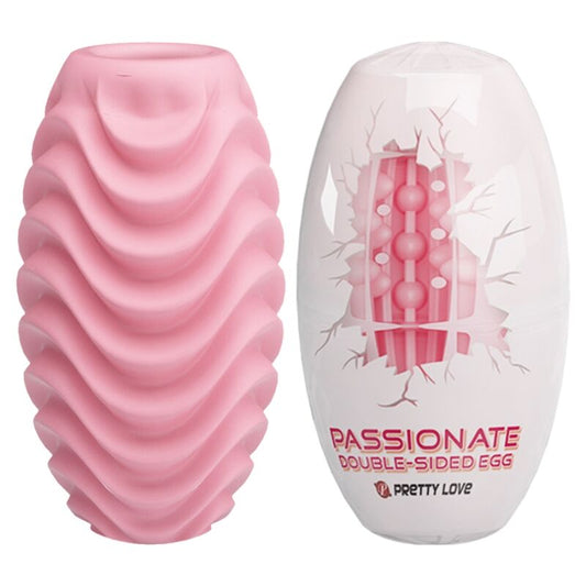 PRETTY LOVE - OEUF MASTURBATEUR ROSE DOUBLE FACE