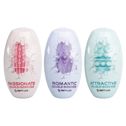 PRETTY LOVE - OEUF MASTURBATEUR DOUBLE LOVE - 15 UNITÉ