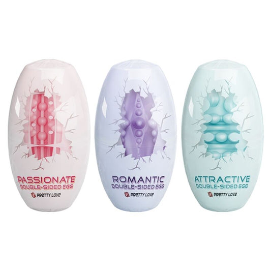 PRETTY LOVE - OEUF MASTURBATEUR DOUBLE LOVE - 15 UNITÉ