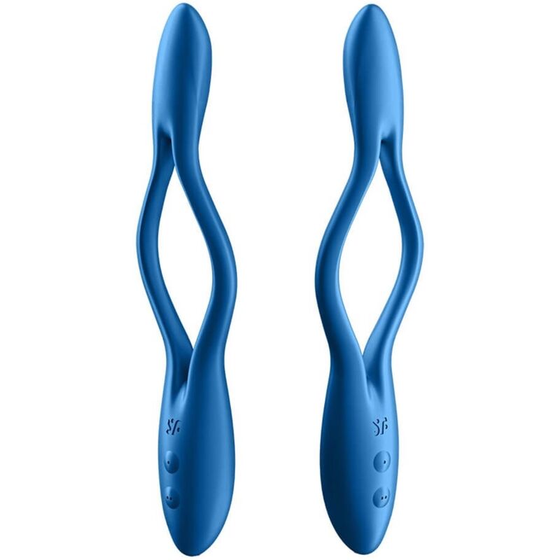 SATISFYER - JEU ÉLASTIQUE MULTI VIBRATEUR BLEU