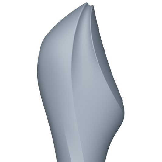 SATISFYER - VIBRATEUR CURVY TRINITY 3 AIR PULSE GRIS