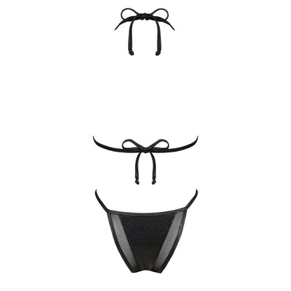 OBSESSIVE - BIKINI NOIR PUNTA NEGRA L