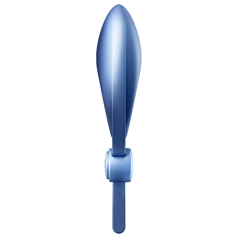 SATISFYER - VIBRATEUR À ANNEAU BLEU SNIPER
