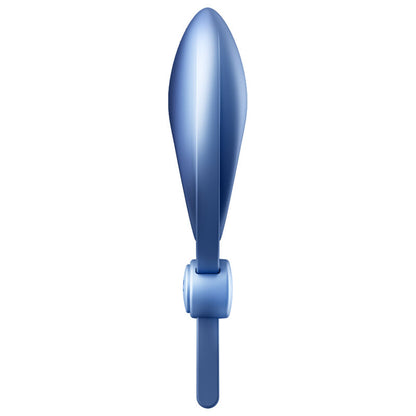 SATISFYER - VIBRATEUR À ANNEAU BLEU SNIPER