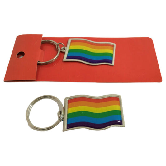 FIERTÉ - PORTE-CLÉS DRAPEAU LGBT