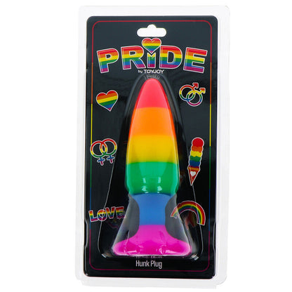 PRIDE - FICHE DRAPEAU LGBT HUNK 10,5 CM