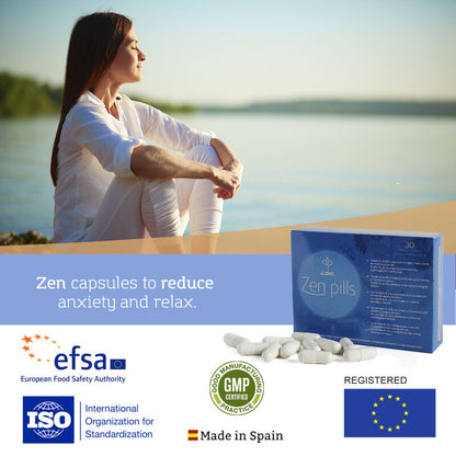 500 COSMÉTIQUES - CAPSULE ZEN PILULES POUR RÉDUIRE L'ANXIÉTÉ