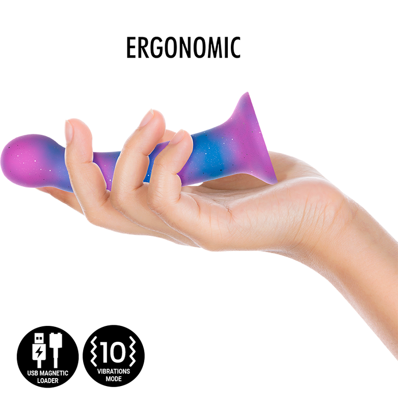 MYTHOLOGIE - DION GALACTIC DILDO S - VIBRATEUR WATCHME COMPATIBLE AVEC LA TECHNOLOGIE SANS FIL