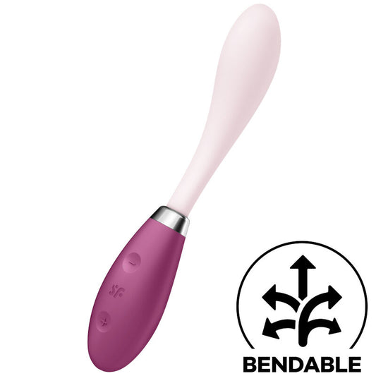 SATISFYER - MULTI VIBRATEUR G-SPOT FLEX 3 GRIS