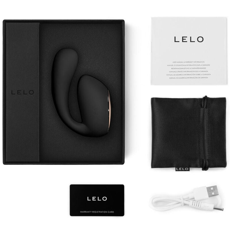 LELO - MASSEUR POUR COUPLE IDA WAVE NOIR