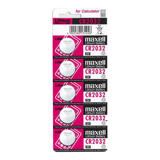 MAXELL - PILE AU LITHIUM CR2032 3V 5UDS