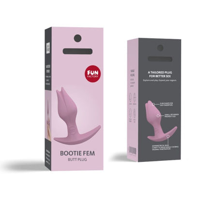 FUN FACTORY - BOOTIE FEM FEMELLE PLUG ANAL ROSE