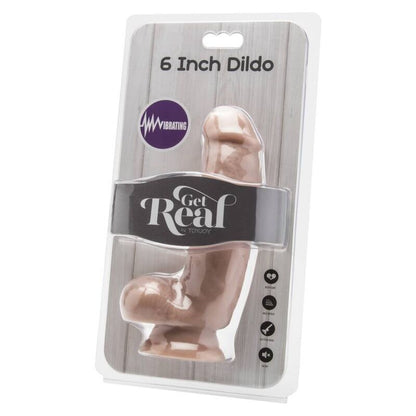 GET REAL - GODE 12 CM AVEC VIBRATEUR À BILLE