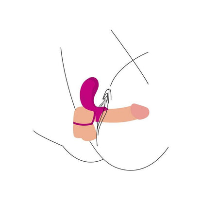 XOCOON - BAGUE STIMULATEUR DE COUPLE FUCHSIA