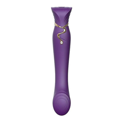 ZALO - SET QUEEN PULSE WAVE STIM POUR CLITO VIOLET