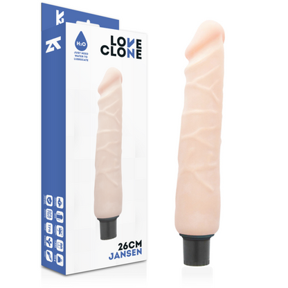 LOVECLONE - VIBRATEUR AUTOLUBRIFIANT JANSEN 26 CM -O- 4,2 CM