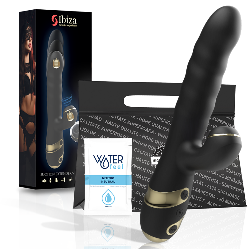 IBIZA - HAUT ET BAS + VIBRATEUR + VENTOUSE CLITORALE