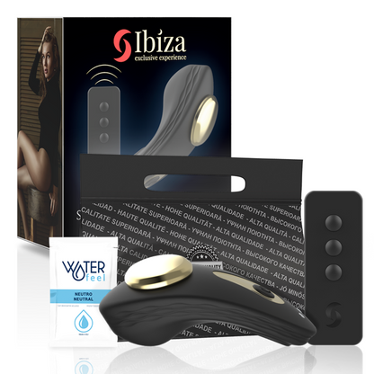 IBIZA - CULOTTES EN SILICONE VIBRATEUR À TÉLÉCOMMANDE