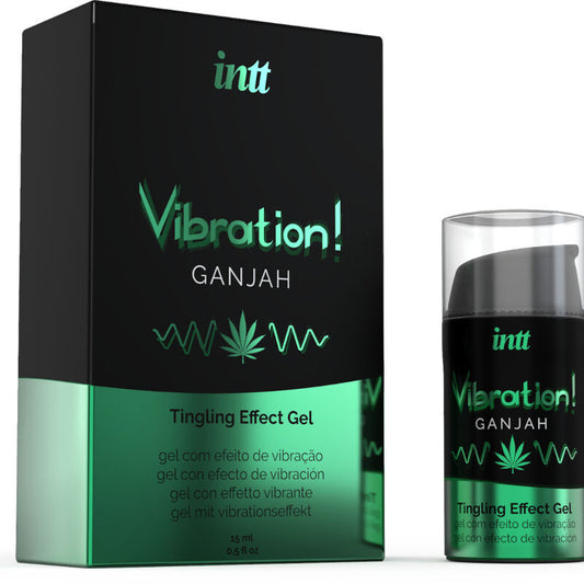 INTT - GEL LIQUIDE STIMULANT VIBRANT PUISSANT POUR CANNABIS INTIME 15ML