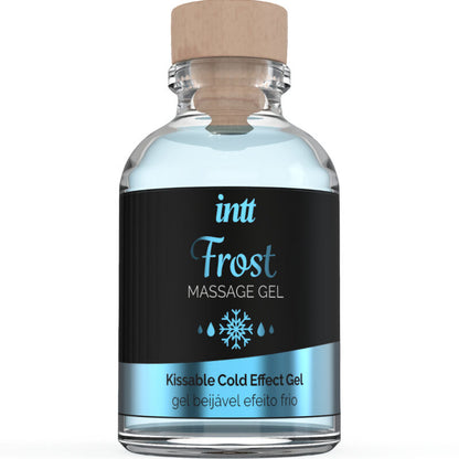 INTT MASSAGE &amp; ORAL SEX - GEL DE MASSAGE SAVEUR MENTHE À EFFET FROID INTENSE